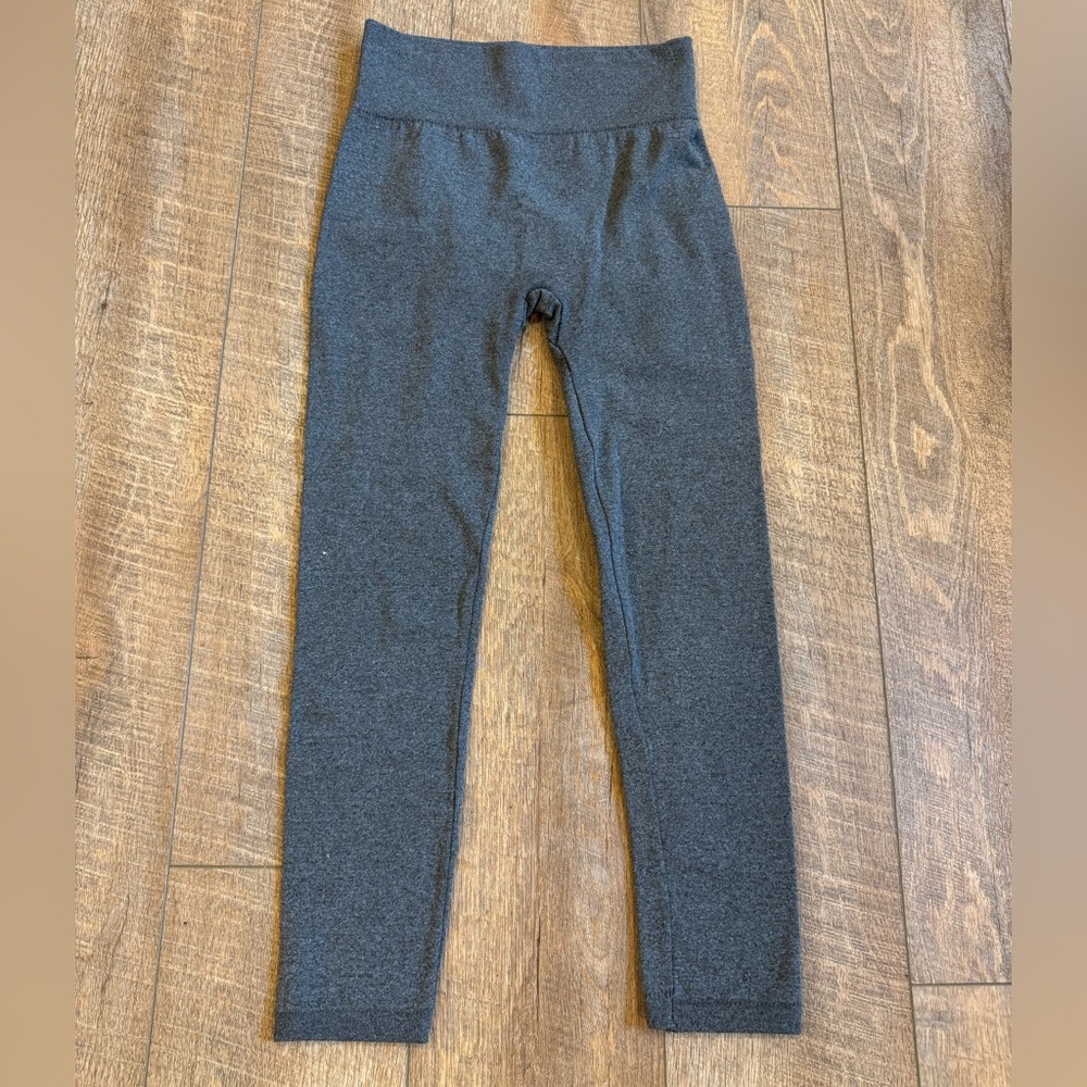 Women’s Gray Leggings - LUKEES - Size Medium Large